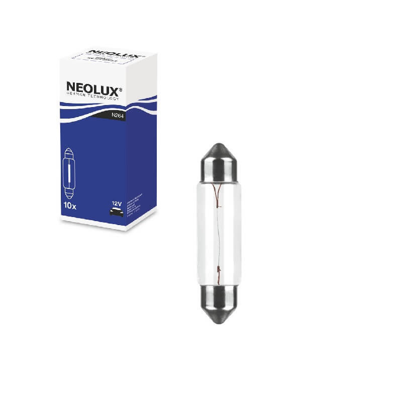 Βλησαρούλης Car Center - Λάμπα Σωληνωτή 41mm C10W SV8.5-8 12V 10W Neolux By Osram N264 1 Τεμάχιο