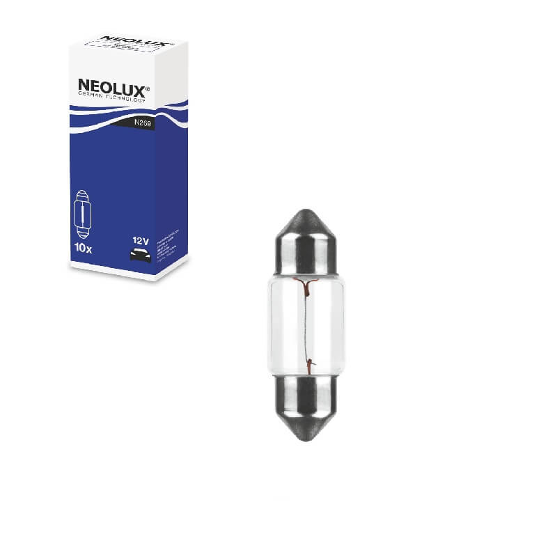 Βλησαρούλης Car Center - Λάμπα Σωληνωτή 31mm C10W SV8.5-8 12V 10W Neolux By Osram N269 1 Τεμάχιο