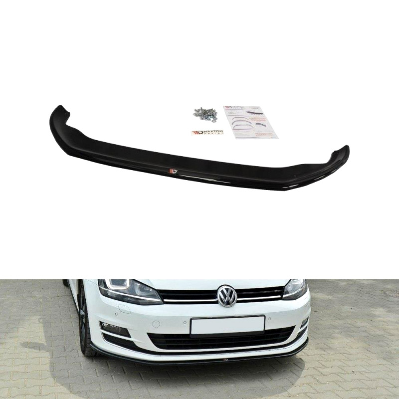 Βλησαρούλης Car Center - Μπροστινό Spoiler Για VW Golf VII (7) 12-17 Standard Έκδοση Glossy Black V.1 Maxton Design 1 Τεμάχιο