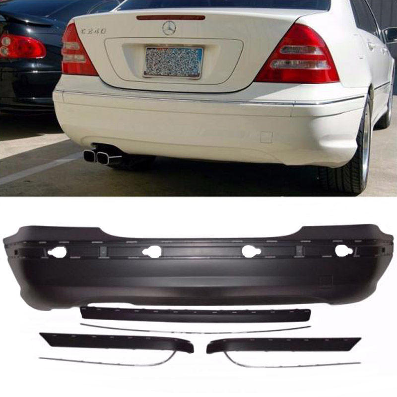Βλησαρούλης Car Center - Πισινός Προφυλακτήρας Για Mercedes-Benz C-Class W203 00-07 C32 Amg Look
