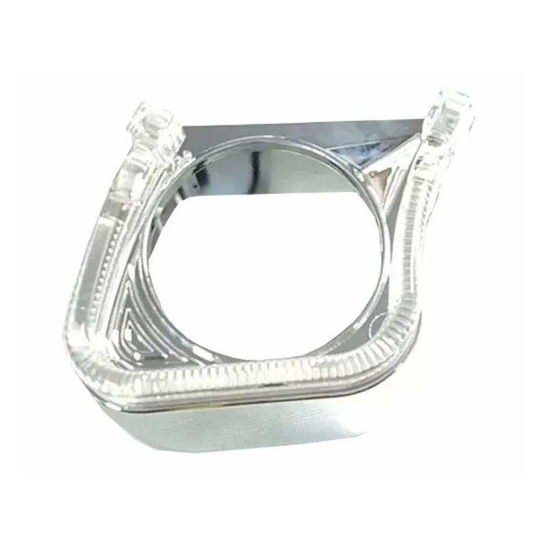 Βλησαρούλης Car Center - Καπάκι Για Προτζέκτορα 2.5" & 3.0" U-Design Με Led Angel Eyes Χρώμιο 1 Τεμάχιο