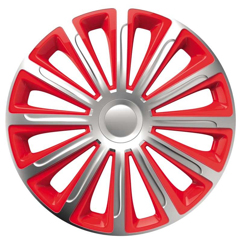 Βλησαρούλης Car Center - Τάσια Αυτοκινήτου Trend 101362 Silver & Red CBX 13" 4 Τεμάχια