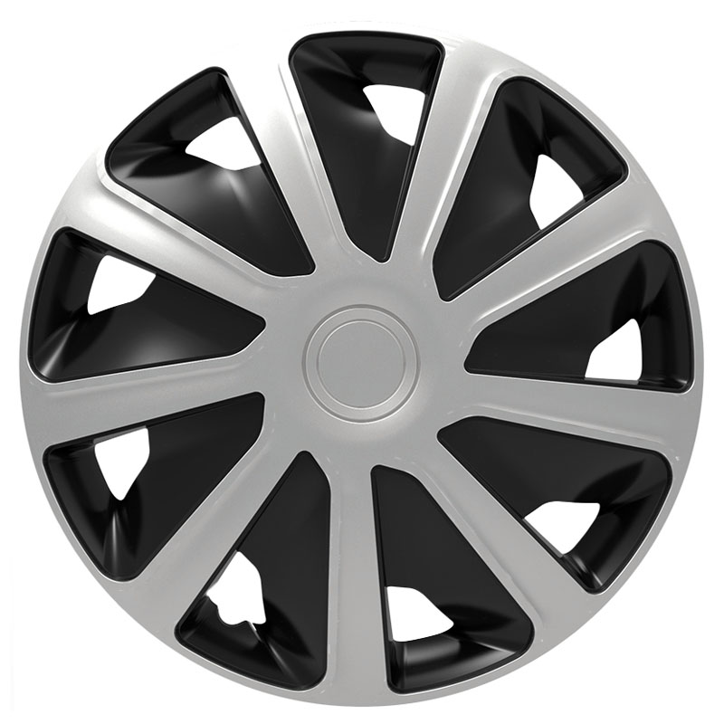 Βλησαρούλης Car Center - Τάσια Τροχών Αυτοκινήτου 16" Craft 105124 Ασημί-Μαύρο CBX 4 Τεμάχια