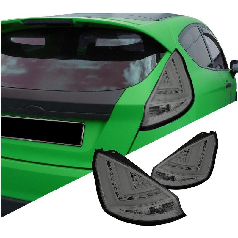 Βλησαρούλης Car Center - Πισινά Φανάρια Set Για Ford Fiesta 08-12 Led Bar Φιμέ JunYan