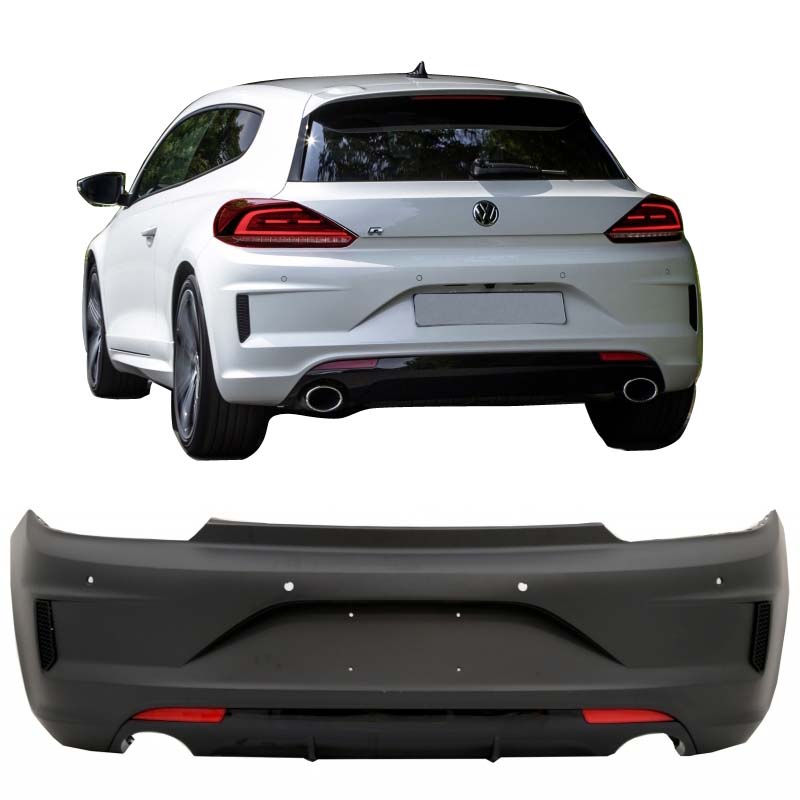Βλησαρούλης Car Center - Πισινός Προφυλακτήρας Για VW Scirocco 14-17 Facelift R20 Look