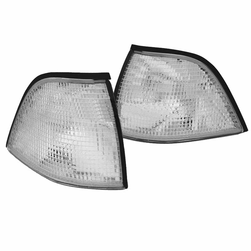 Βλησαρούλης Car Center - Μπροστινά Φλας Για Bmw 3 E36 90-99 Coupe/Cabrio Λευκά 2 Τεμάχια Depo