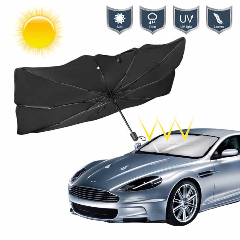 Βλησαρούλης Car Center - Ηλιοπροστασία Ομπρέλα Παρμπρίζ Εσωτερική Large 145x130x79cm