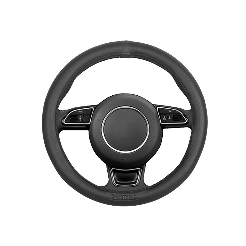 Βλησαρούλης Car Center - Κάλυμμα Τιμονιού Αυτοκινήτου Συνθετικό Φορετό Μαύρο Sparco Medium 38cm
