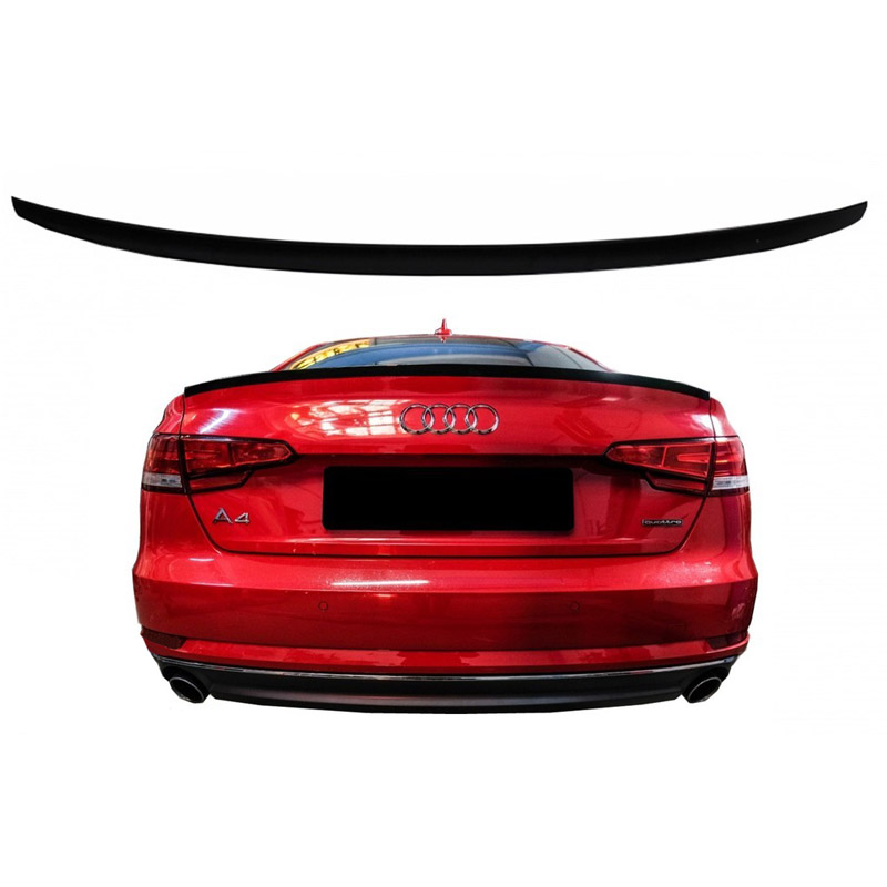 Βλησαρούλης Car Center - Αεροτομή Πορτ Παγκάζ Για Audi A4 B9 16+ Από Abs Πλαστικό Γυαλιστερό Μαύρο