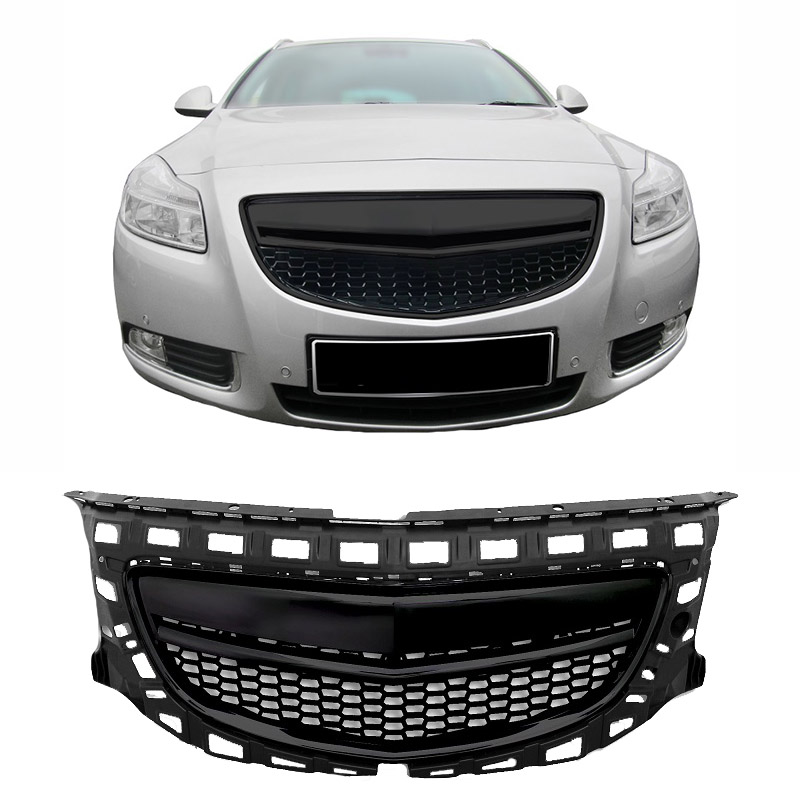 Βλησαρούλης Car Center - Μάσκα Για Opel Insignia 08-17 Χωρίς Σήμα Μαύρη 1 Τεμάχιο