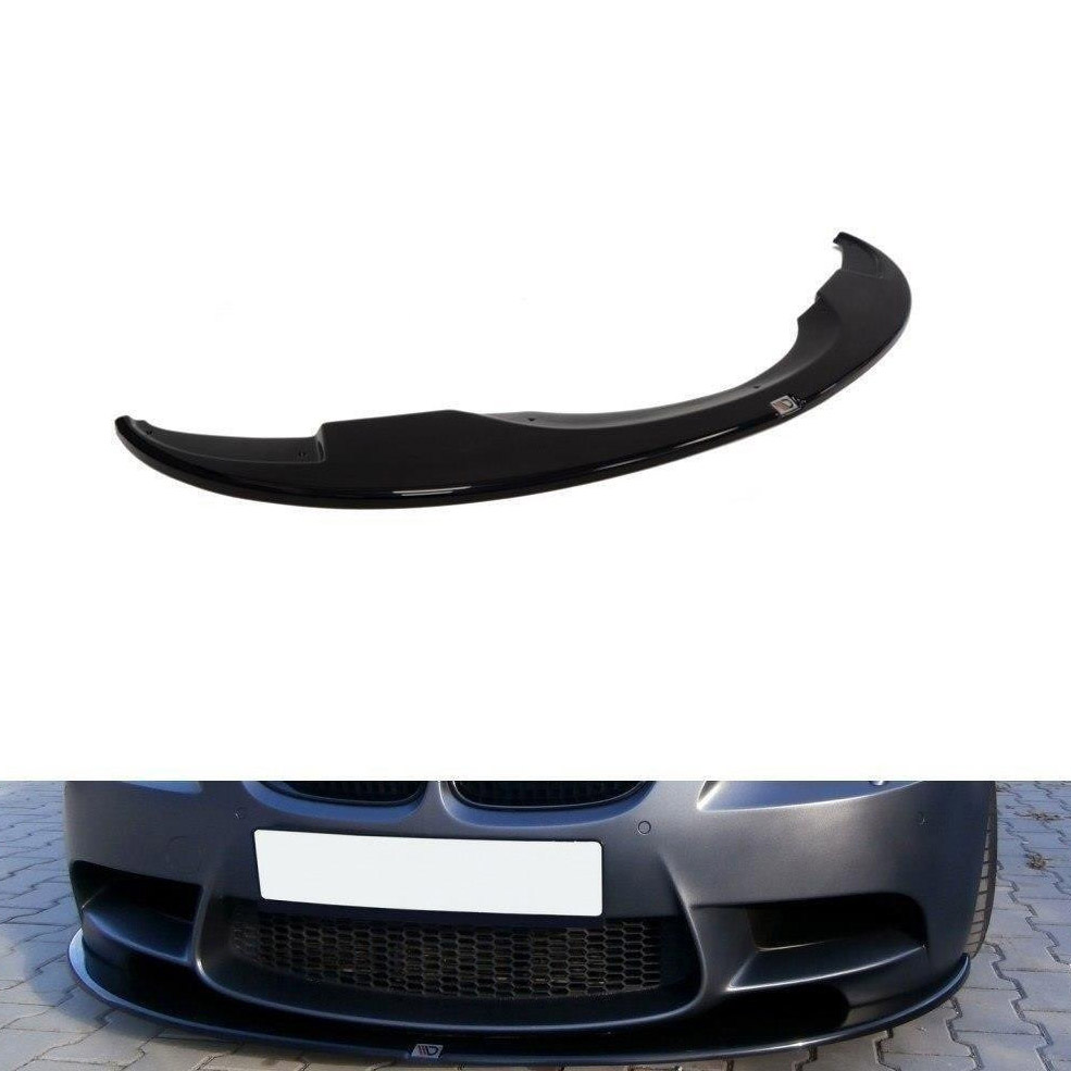 Βλησαρούλης Car Center - Μπροστινό Spoiler Για Bmw 3 E92 / E93 06-09 M3 Γυαλιστερό Μαύρο Maxton Design 1 Τεμάχιο