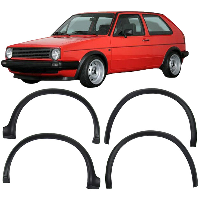 Βλησαρούλης Car Center - Πλαϊνά Φτερά Τροχών Για VW Golf ΙΙ (2) 83-87 Σετ 4 Τεμάχια