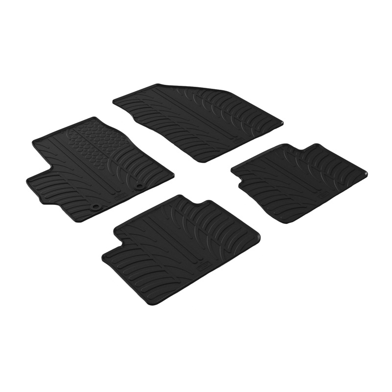 Βλησαρούλης Car Center - Πατάκια Αυτοκινήτου Gledring 0698 Toyota Yaris 2020+ / Yaris Cross 2020+Μαύρο 4 Τεμάχια
