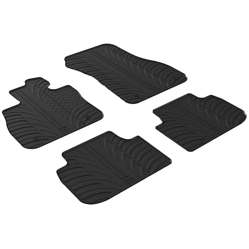 Βλησαρούλης Car Center - Πατάκια Αυτοκινήτου Gledring 0538 BMW Series 1 F40 5D Hatchback 09.2019+ Μαύρο 4 Τεμάχια