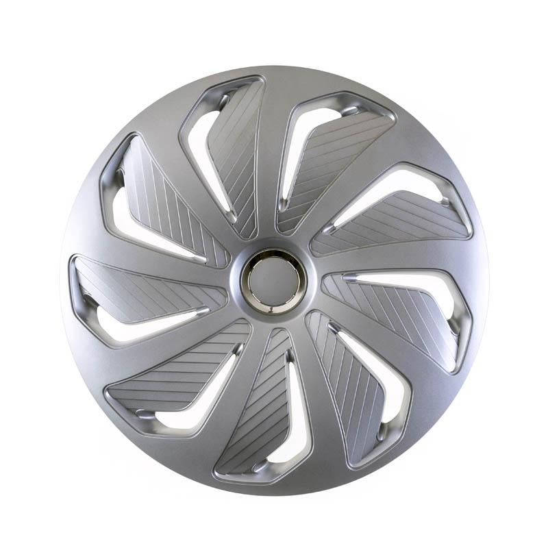 Βλησαρούλης Car Center - Τάσια Τροχών Αυτοκινήτου 16&apos;&apos; Wind 106763  Ασημί Με Δαχτυλίδι Χρωμίου RC CBX 4 Τεμάχια