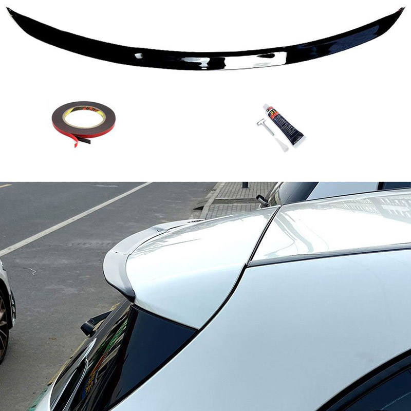 Βλησαρούλης Car Center - Αεροτομή Οροφής Για Mercedes-Benz A-Class W176 12-18 5D Hatchback Γυαλιστερή Μαύρη Από Abs Πλαστικό