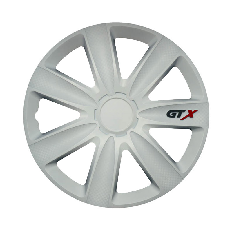 Βλησαρούλης Car Center - Τάσια Τροχών Αυτοκινήτου 15" GTX 112799 Carbon Λευκό CBX 4 Τεμάχια