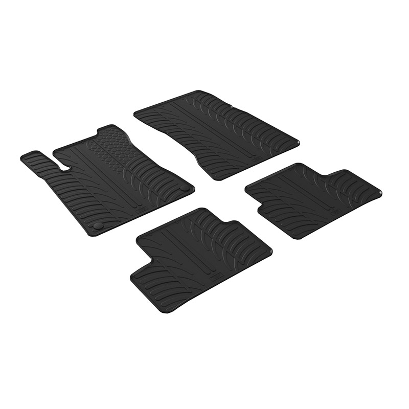 Βλησαρούλης Car Center - Πατάκια Αυτοκινήτου Gledring 0510 Για Mercedes-Benz CLA W118 /  C118 Sedan 2019+ Μαύρο 4 Τεμάχια
