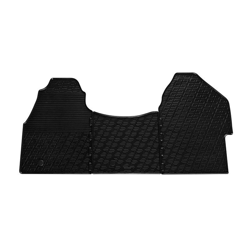 Βλησαρούλης Car Center - Πατάκια Αυτοκινήτου Gledring 0892 Για Mercedes-Benz Sprinter Furgon W907/W910) VS30 2018+ (μπροστινή κίνηση, φορτηγάκι) Μαύρο 3 Τεμάχια
