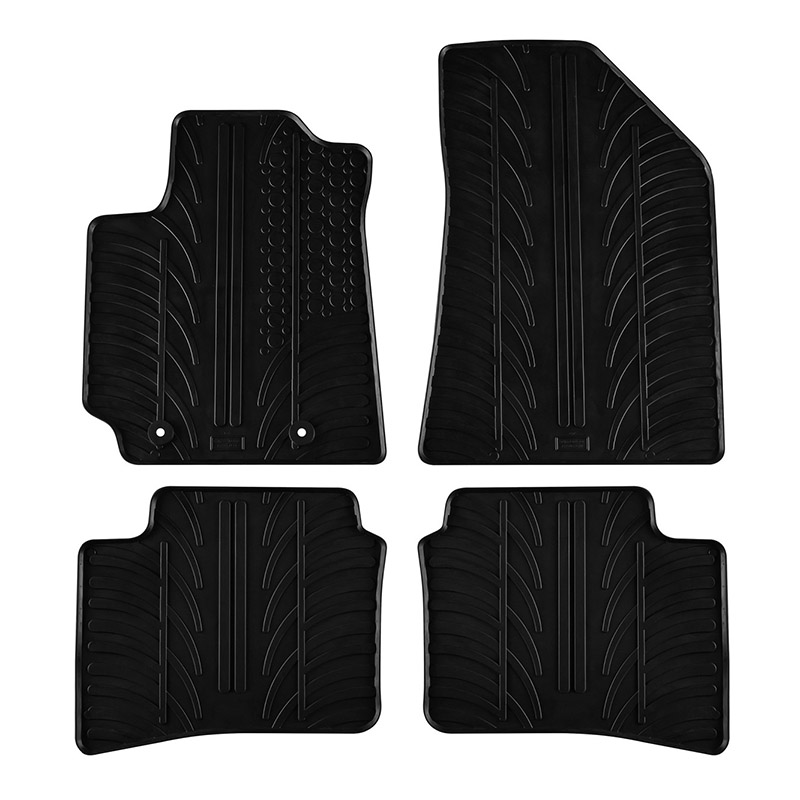 Βλησαρούλης Car Center - Πατάκια Αυτοκινήτου Gledring 0417 Hyundai I10 Hatchback 2020- Χειροκίνητο Μαύρο 4 Τεμαχίων