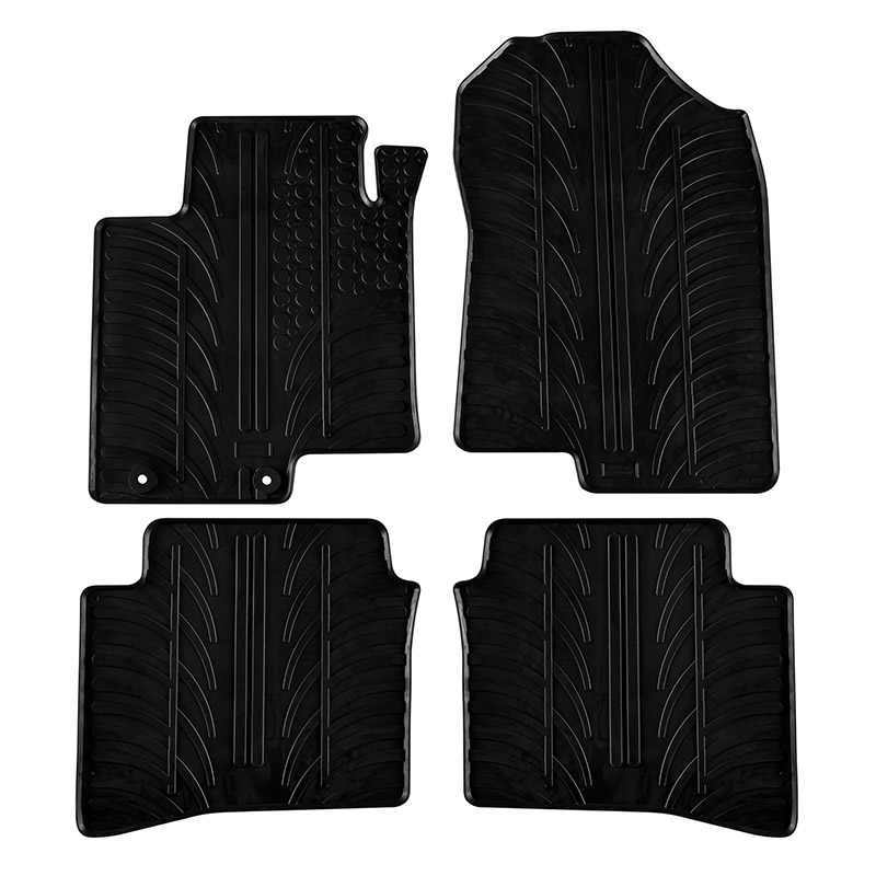 Βλησαρούλης Car Center - Πατάκια Αυτοκινήτου Gledring 0420 Hyundai I20 Hatchback 2020- Μαύρο 4 Τεμάχια