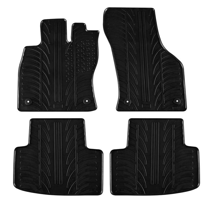 Βλησαρούλης Car Center - Πατάκια Αυτοκινήτου Gledring 0479 Skoda Octavia IV Combi / Sedan 5 Doors 2019- Μαύρο 4 Τεμάχια