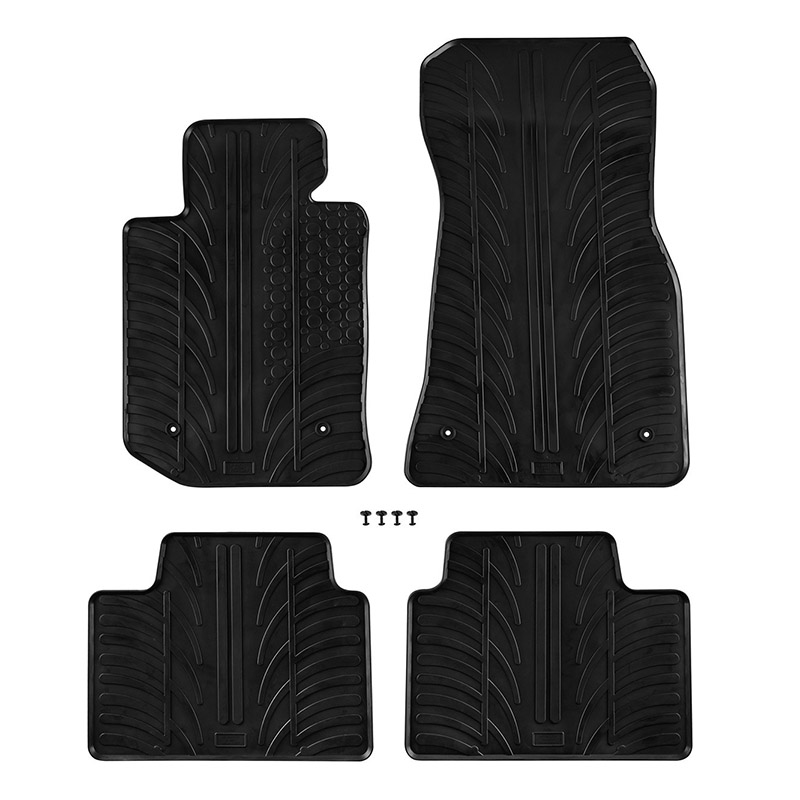 Βλησαρούλης Car Center - Πατάκια Αυτοκινήτου Gledring 0536 BMW Serie 3 G20/21 2019- Μαύρο 4 Τεμάχια