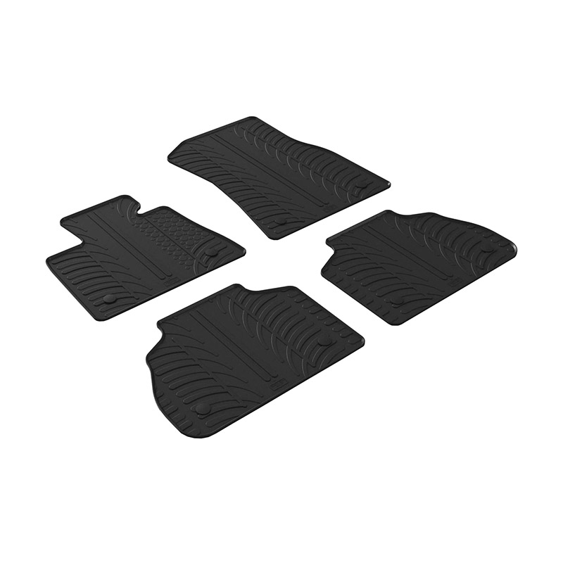 Βλησαρούλης Car Center - Πατάκια Αυτοκινήτου Gledring 0537 BMW X7 G07 2019- Αυτόματο Μαύρο 4 Τεμάχια
