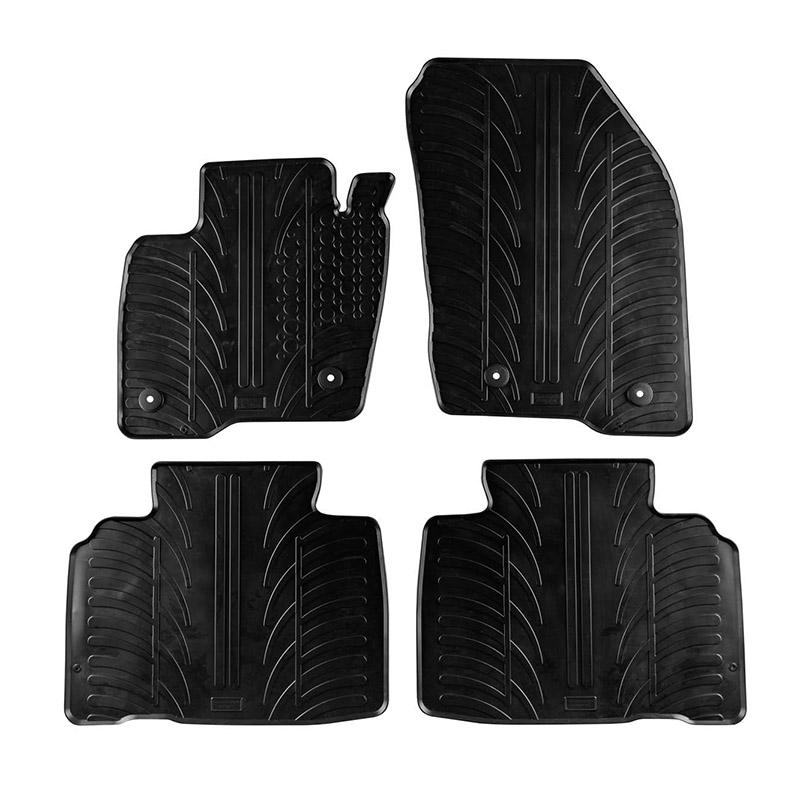 Βλησαρούλης Car Center - Πατάκια Αυτοκινήτου Gledring 0557 Ford Edge 2016- Μαύρο 4 Τεμάχια