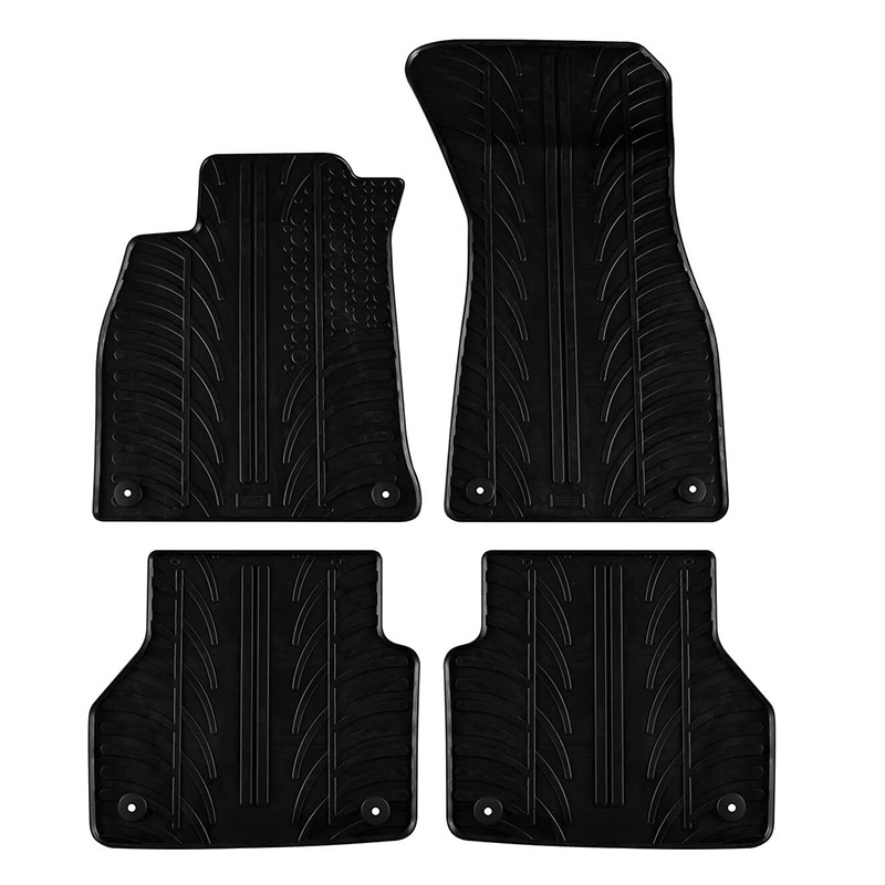 Βλησαρούλης Car Center - Πατάκια Αυτοκινήτου Gledring 0704 Για Audi A6 C8 18+ / Audi A7 4K 18+ Μαύρο 4 Τεμάχια