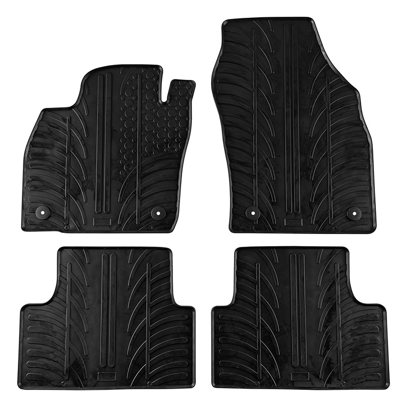 Βλησαρούλης Car Center - Πατάκια Αυτοκινήτου Gledring 0652 VW T-Cross 2019+ Μαύρο 4 Τεμάχια