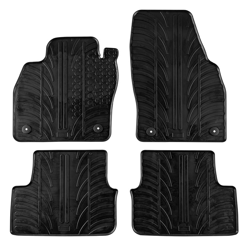 Βλησαρούλης Car Center - Πατάκια Αυτοκινήτου Gledring 0706 Για Audi A1 GB 2018+  Μαύρο 4 Τεμάχια