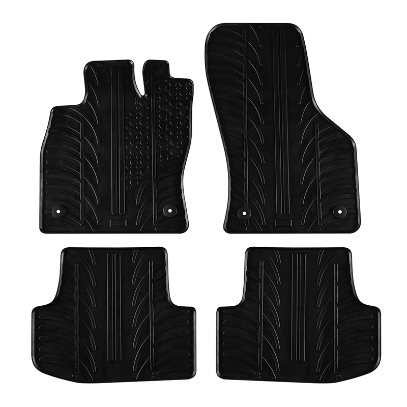Βλησαρούλης Car Center - Πατάκια Αυτοκινήτου Gledring 0707 Για Audi A3 8Y 2020+ Hachback Μαύρο 4 Τεμάχια