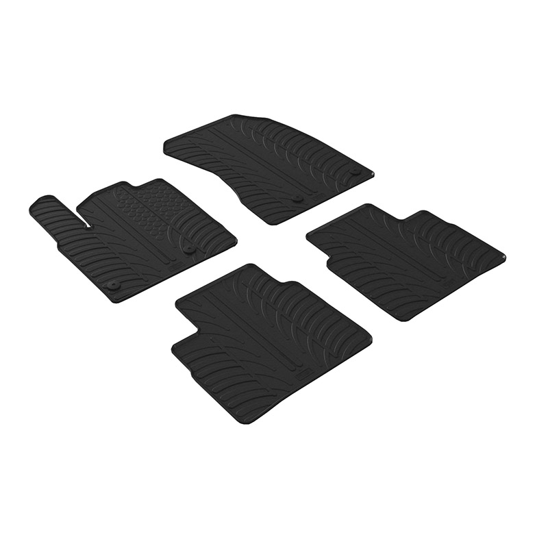 Βλησαρούλης Car Center - Πατάκια Αυτοκινήτου Gledring 0804 Nissan X-Trail T33 2021- Μαύρο 4 Τεμάχια