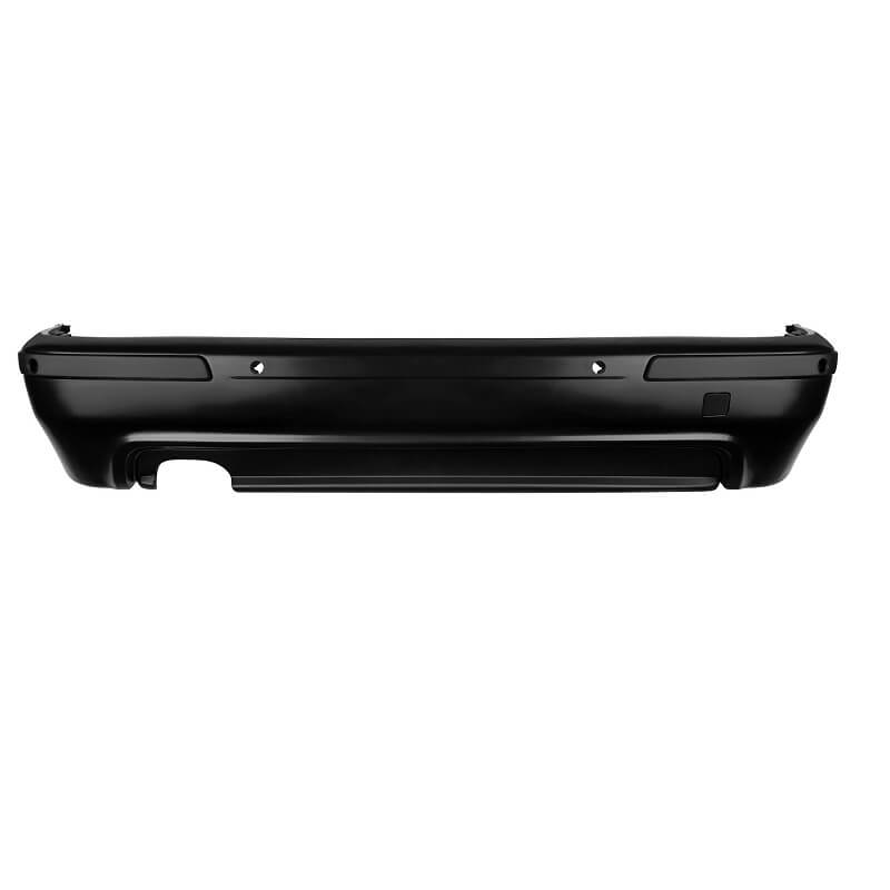 Βλησαρούλης Car Center - Πισινός Προφυλακτήρας Για Bmw 5 E39 95-03 Sedan M5 Look Με Μονή Εξάτμιση Με Τρύπες Για PDC