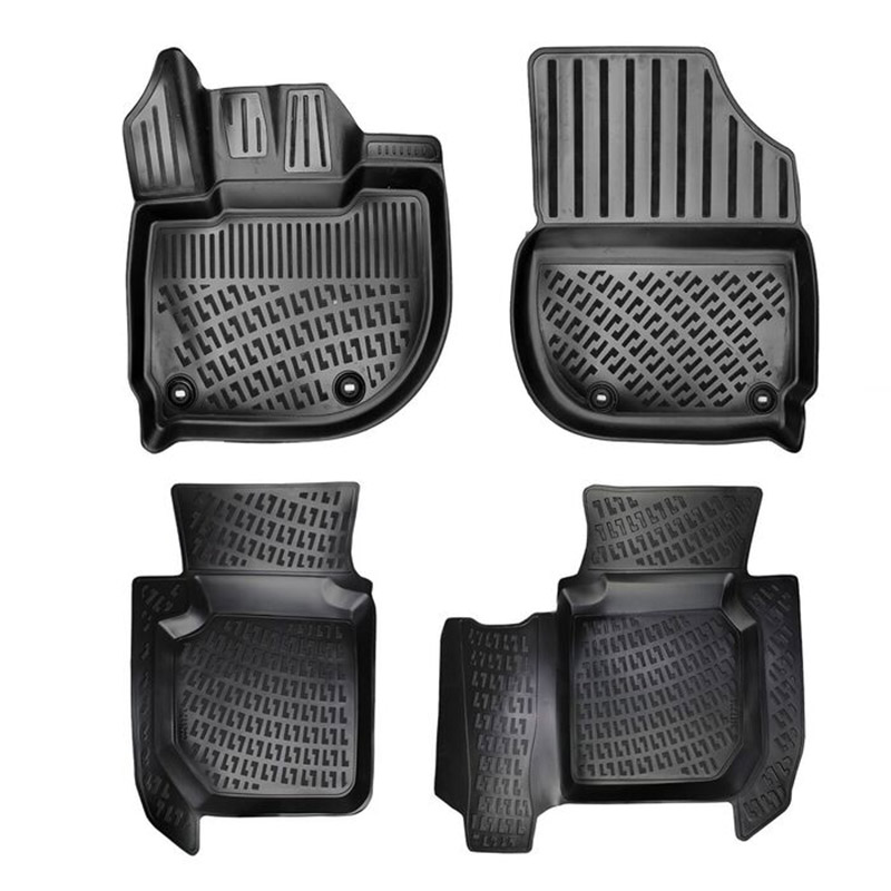 Βλησαρούλης Car Center - Πατάκια Σκαφάκια 3D Από Λάστιχο TPE Για Honda HR-V 2021+ Rizline 4 Τεμάχια Μαύρα