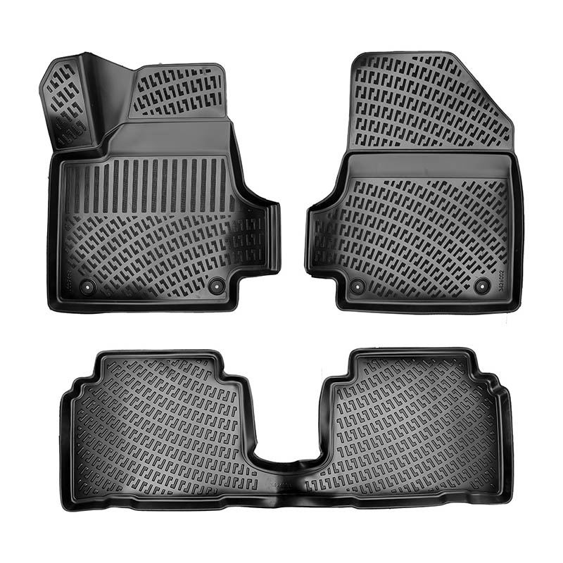 Βλησαρούλης Car Center - Πατάκια Σκαφάκια 3D Από Λάστιχο TPE Για Hyundai Ioniq 5 21+ Rizline 4 Τεμάχια Μαύρα