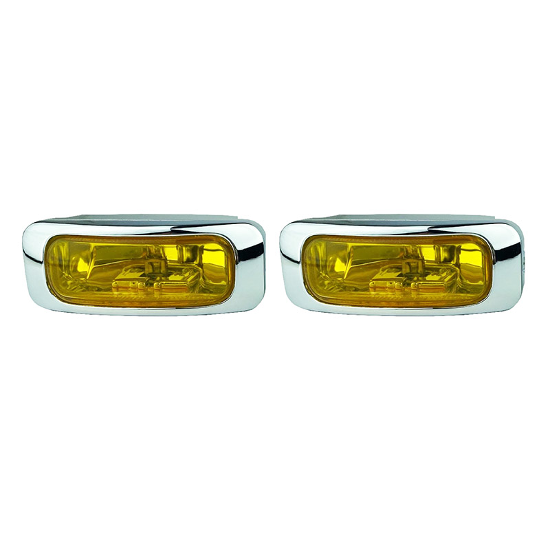Βλησαρούλης Car Center - Προβολείς Universal 125x46mm H3 12V 55W LA-1100 16031 Κίτρινο 2 Τεμάχια