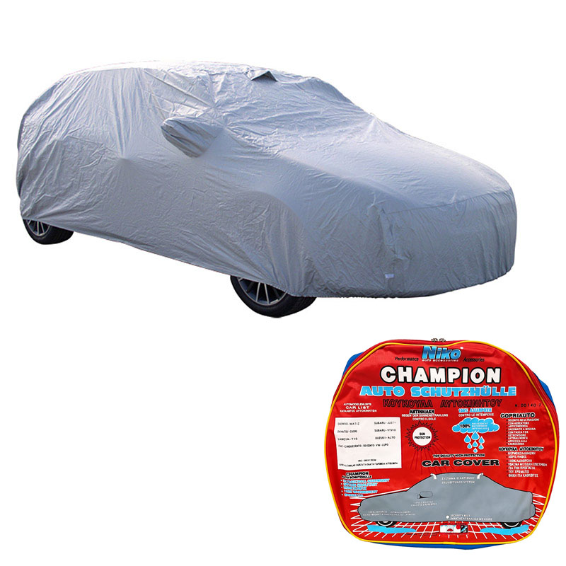 Βλησαρούλης Car Center - Κουκούλα Αυτοκινήτου &apos;Champion&apos; Hatchback Small 380x135cm