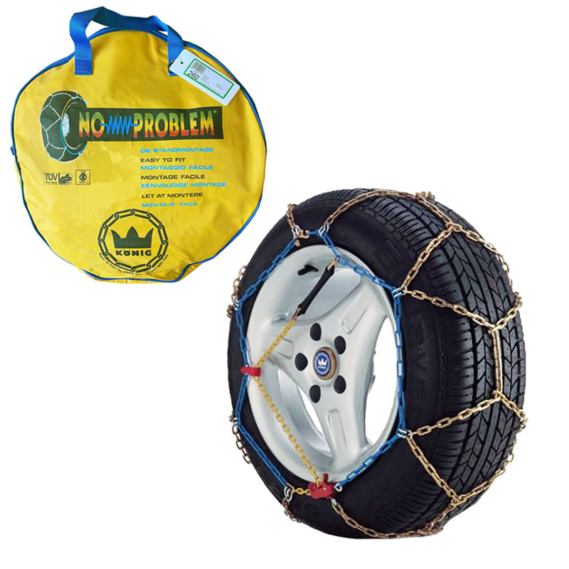 Βλησαρούλης Car Center - Αλυσίδες Χιονιού Konig No Problem T2 Jeep No 260 21mm Για Φορτηγάκια 2 Τεμάχια
