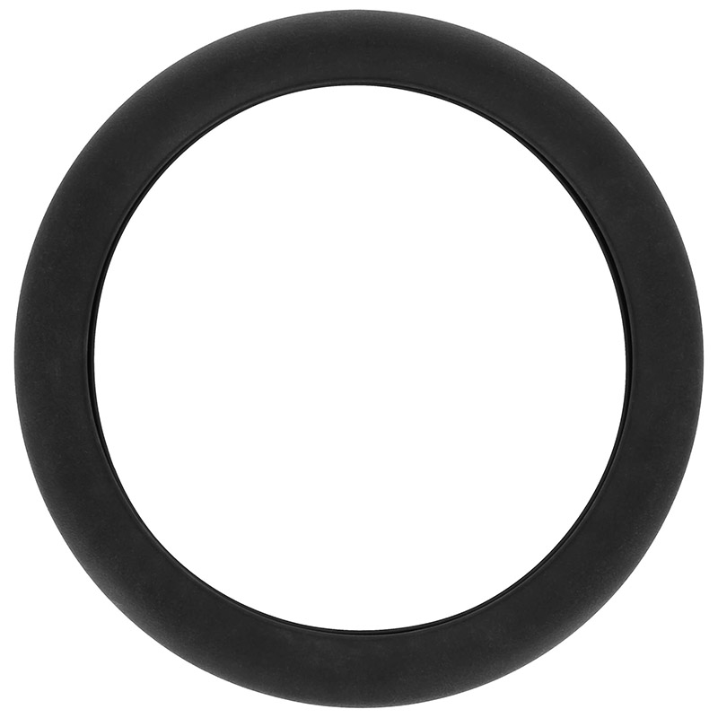 Βλησαρούλης Car Center - Κάλυμμα Tιμονιού &apos;&apos;Black Silicone&apos;&apos; Μαύρο OneSize Universal 34-50cm