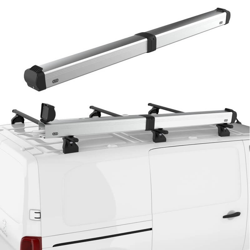 Βλησαρούλης Car Center - Θήκη Αλουμινίνου CRUZ Pipe Carrier 941-036 2 Μέτρα Για Μεταφορά Σωλήνων & Ράβδων Με Κλειδαριά Ασφαλείας