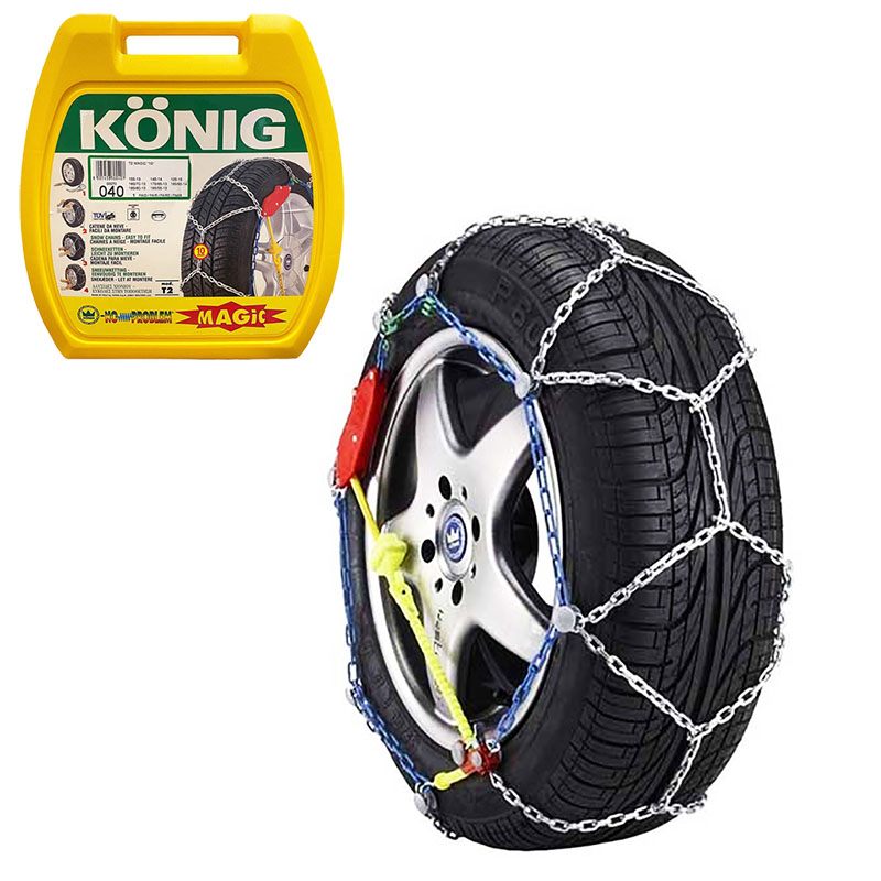 Βλησαρούλης Car Center - Αλυσίδες Χιονιού Konig No Problem T2 Magic No 40 10mm 2 Τεμάχια