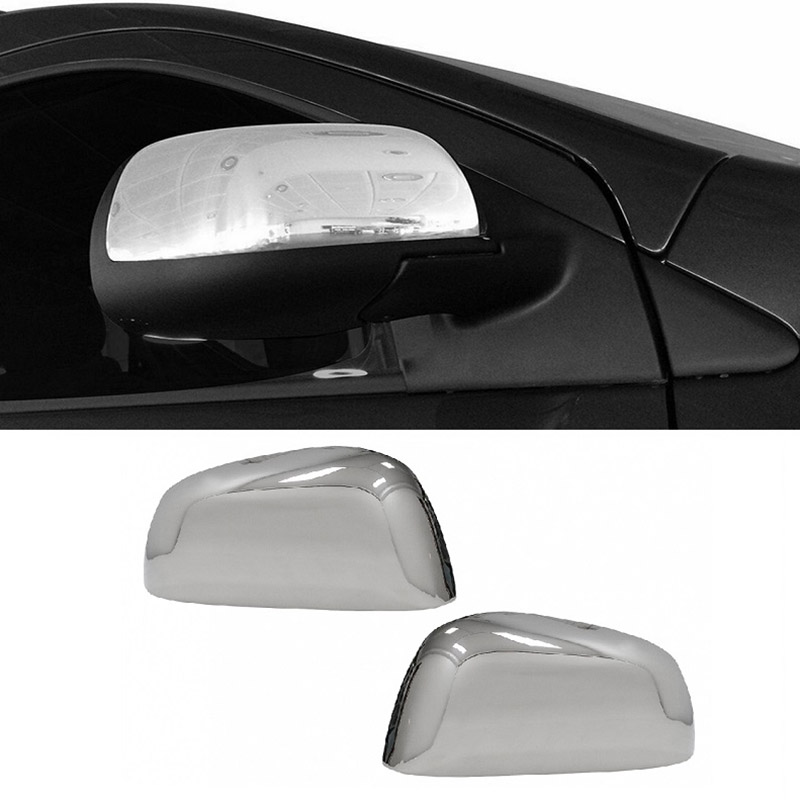 Βλησαρούλης Car Center - Καπάκια Καθρεφτών Για Dacia Duster 2010-2014 Stainless Steel Χρωμίου 2 Τεμάχια
