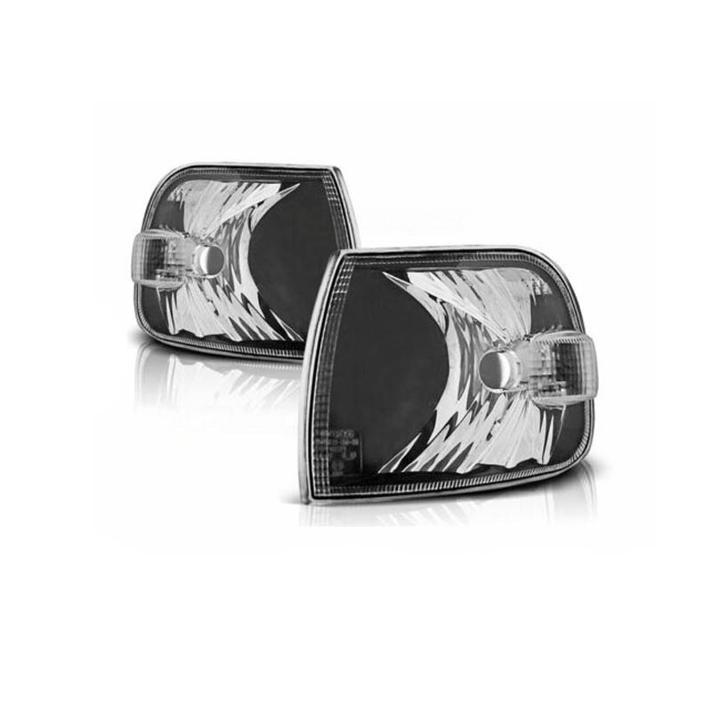 Βλησαρούλης Car Center - Μπροστινά Φλας Για Vw T4 96-03 / Multivan 08/96-03/03 Μαύρα 2 Τεμάχια
