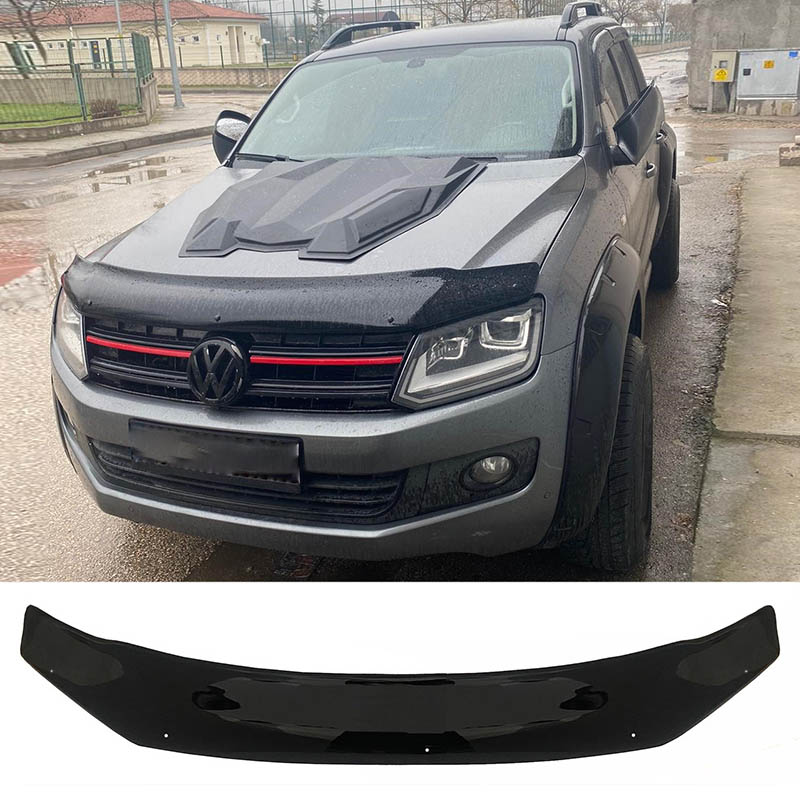 Βλησαρούλης Car Center - Ανεμοθραύστης / Αντιανεμικό Καπό Για VW Amarok 2010+ Μαύρο Χρώμα