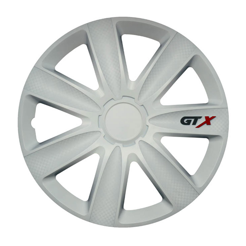 Βλησαρούλης Car Center - Τάσια Τροχών Αυτοκινήτου 16" GTX 112805 Carbon Λευκό CBX 4 Τεμάχια