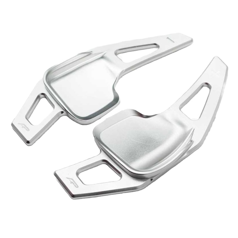 Βλησαρούλης Car Center - Paddles Shift Αλουμινίου Για Bmw Σειρά 5 F10 10-17 Ασημί 2 Τεμάχια