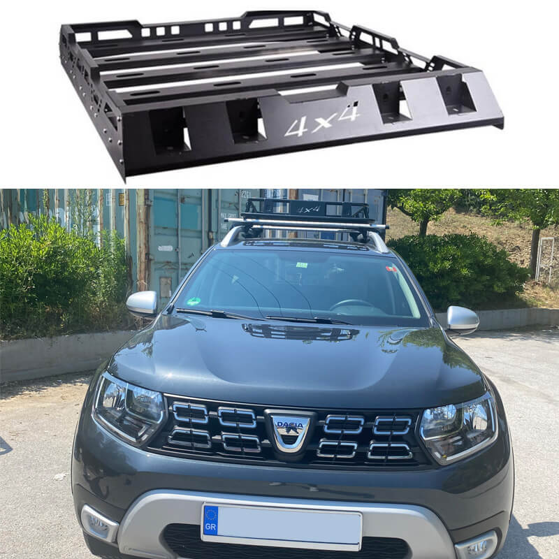 Βλησαρούλης Car Center - Σχάρα Οροφής Αυτοκινήτου Ενισχυμένη Σιδερένια Μαύρη 140x100cm 28835