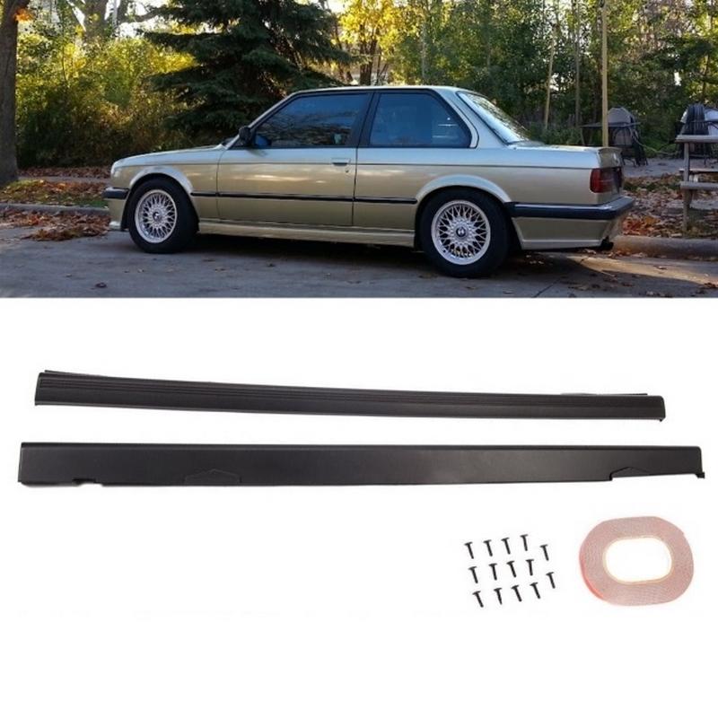 Βλησαρούλης Car Center - Πλαινά Μασπιέ Για Bmw 3 E30 82-90 M-Technik 1 Από Abs Πλαστικό 2 Τεμάχια